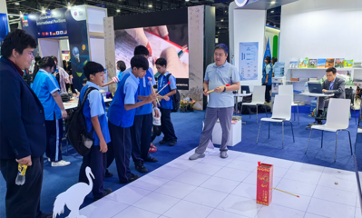 中國環科院承辦泰國科技展“再現碧水藍天”展區，展示生態環保成果